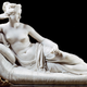 Pauline Bonaparte apparently sat naked for this sculpture of Venus by Italian artist Antonio Canova.